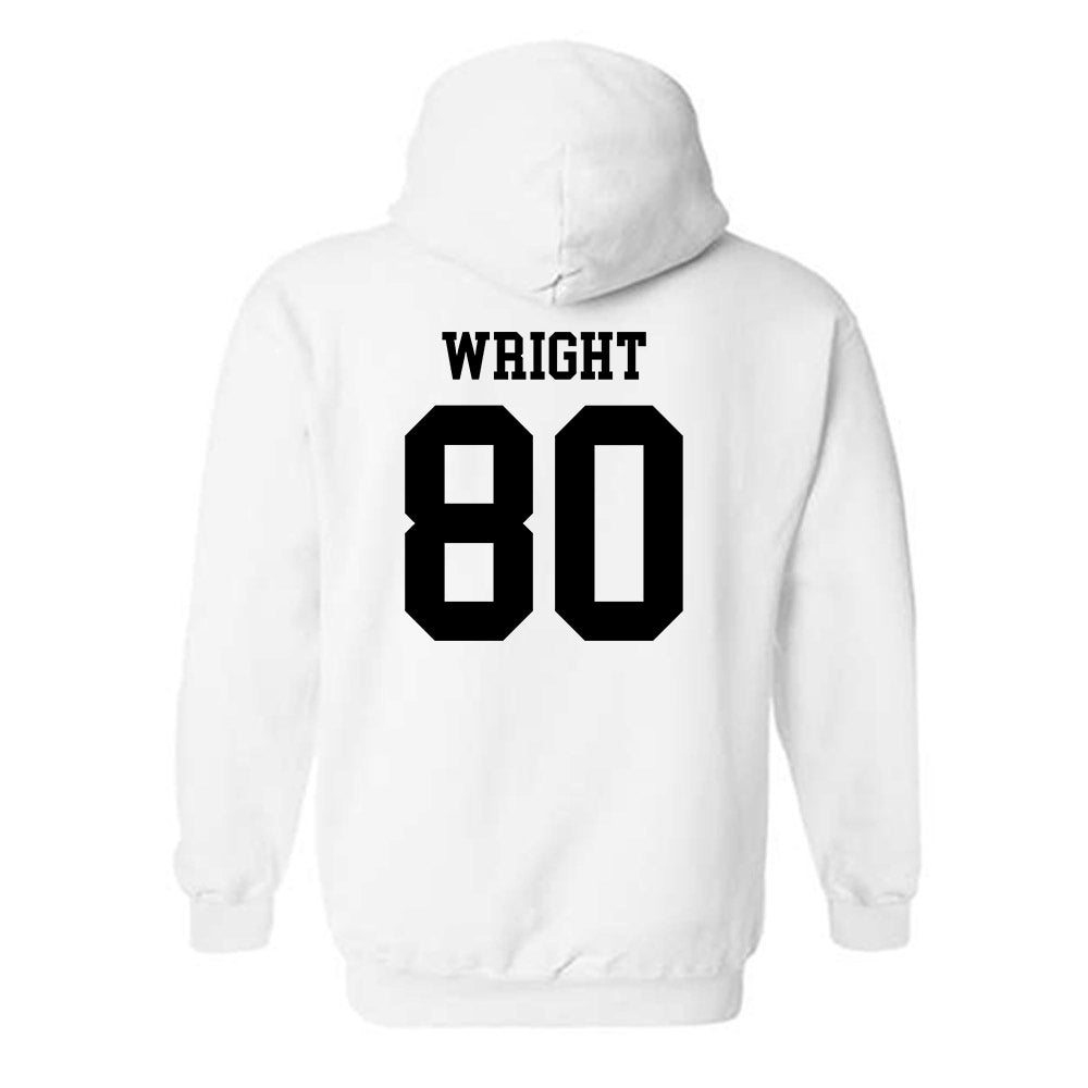 NMSU - NCAA Football : Izeyah Wright - Classic Shersey Hooded Sweatshirt-1