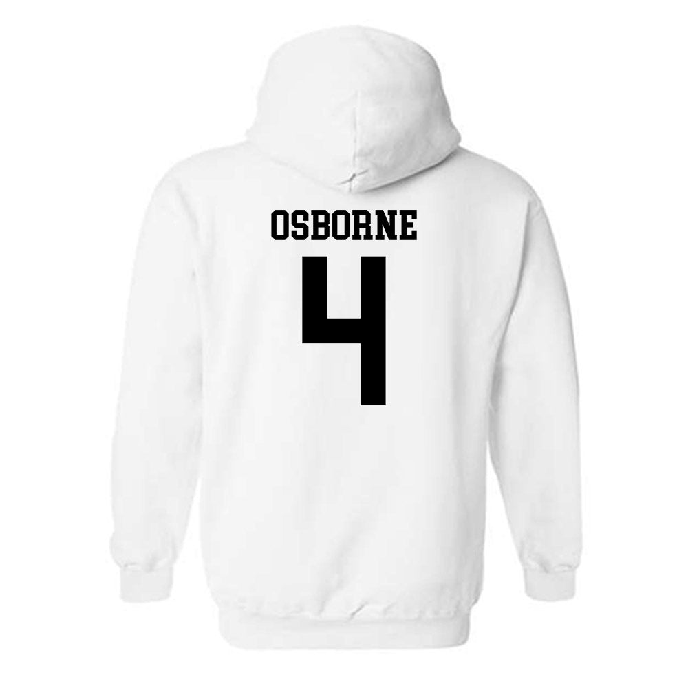 NMSU - NCAA Men's Basketball : Jae'Coby Osborne - Classic Shersey Hooded Sweatshirt