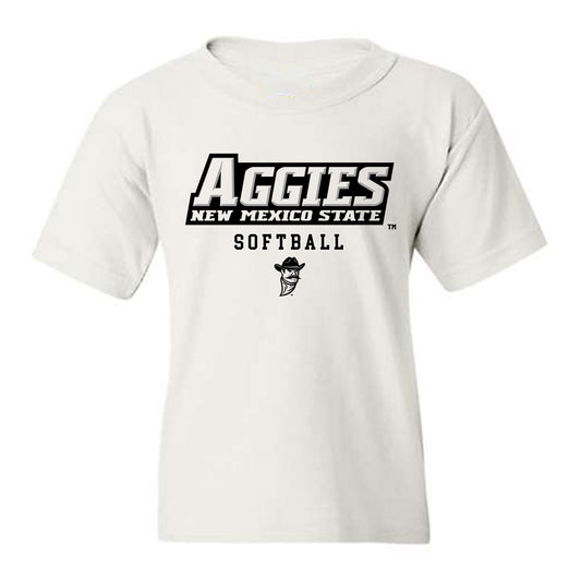 NMSU - NCAA Softball : Joleeanna Hair - Classic Shersey Youth T-Shirt-0