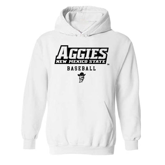 NMSU - NCAA Baseball : Austin Corbett - Classic Shersey Hooded Sweatshirt-0