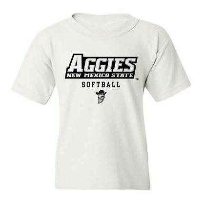 NMSU - NCAA Softball : Riley Carley - Classic Shersey Youth T-Shirt-0