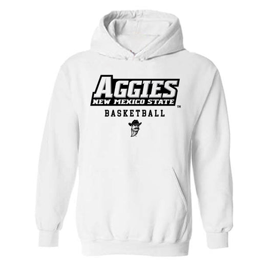 NMSU - NCAA Men's Basketball : Omarr Smith - Classic Shersey Hooded Sweatshirt-0