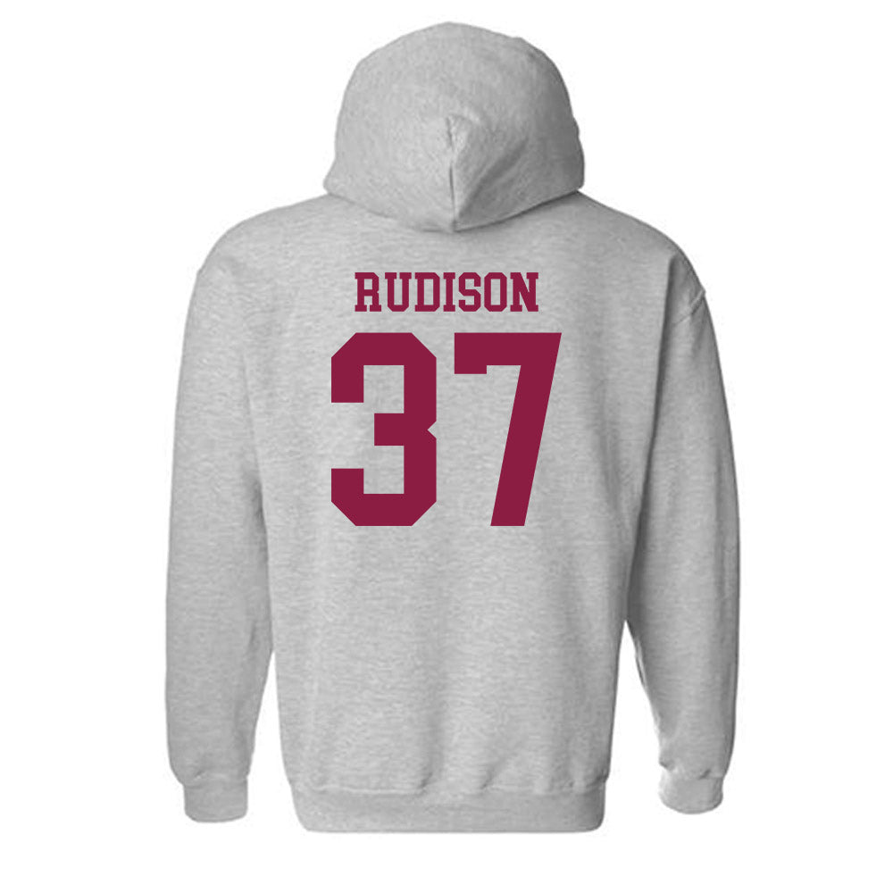 NMSU - NCAA Football : Isaiah Rudison - Classic Shersey Hooded Sweatshirt-1