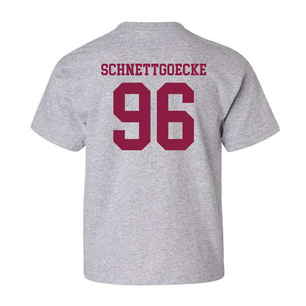 NMSU - NCAA Football : Cole Schnettgoecke - Classic Shersey Youth T-Shirt-1