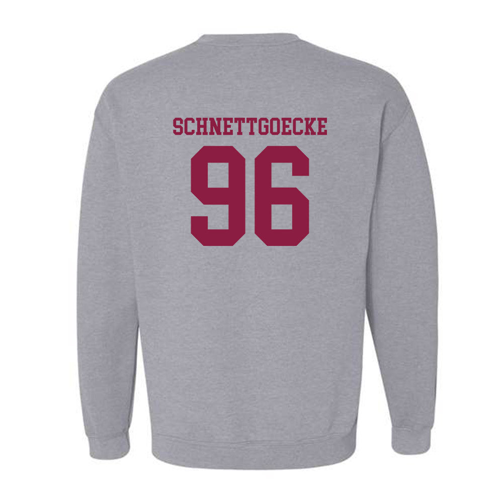 NMSU - NCAA Football : Cole Schnettgoecke - Classic Shersey Crewneck Sweatshirt-1