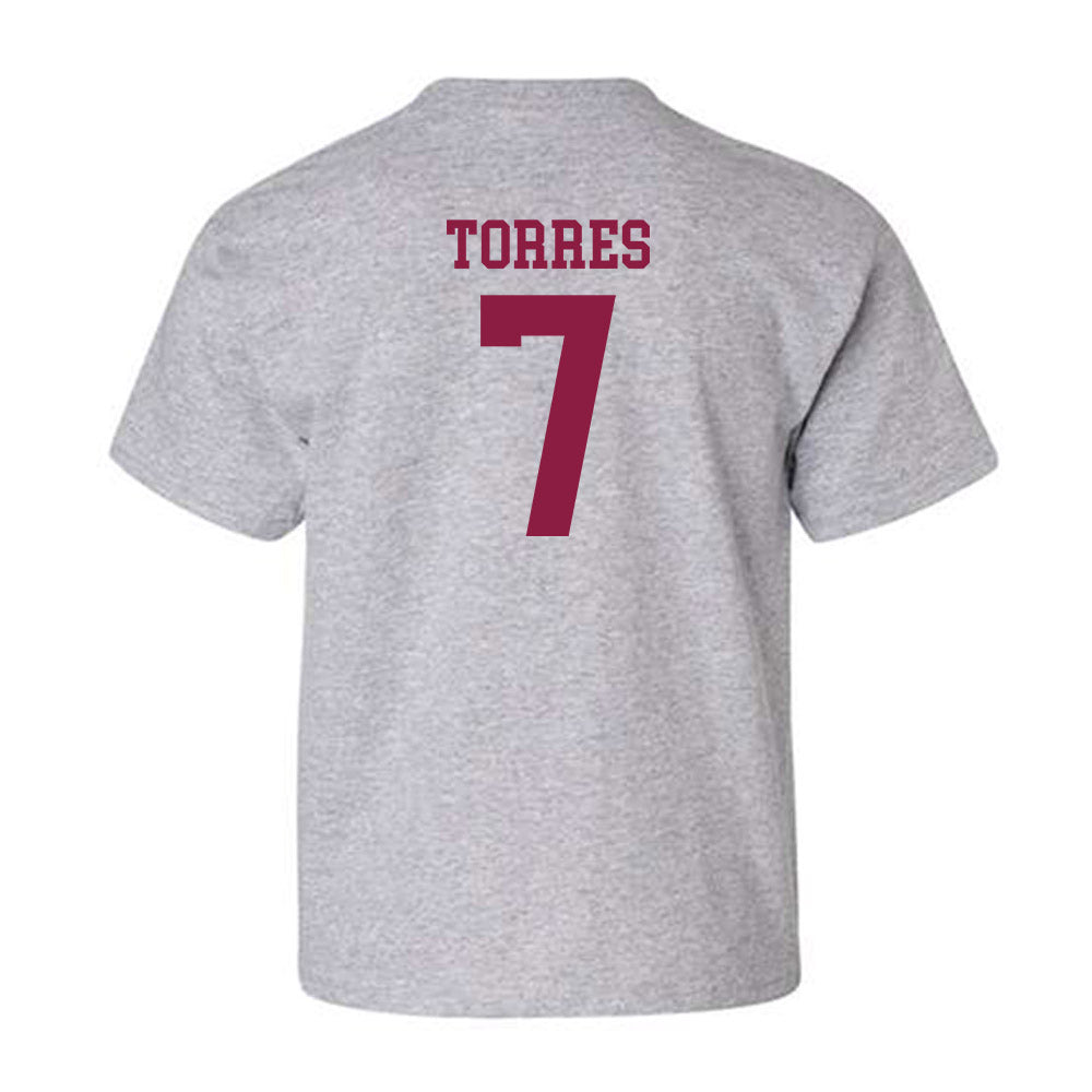 NMSU - NCAA Women's Soccer : Andrea Torres - Classic Shersey Youth T-Shirt-1