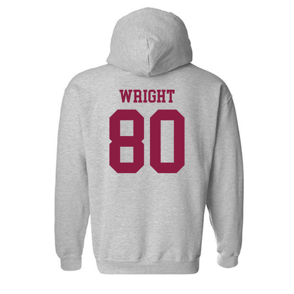 NMSU - NCAA Football : Izeyah Wright - Classic Shersey Hooded Sweatshirt-1