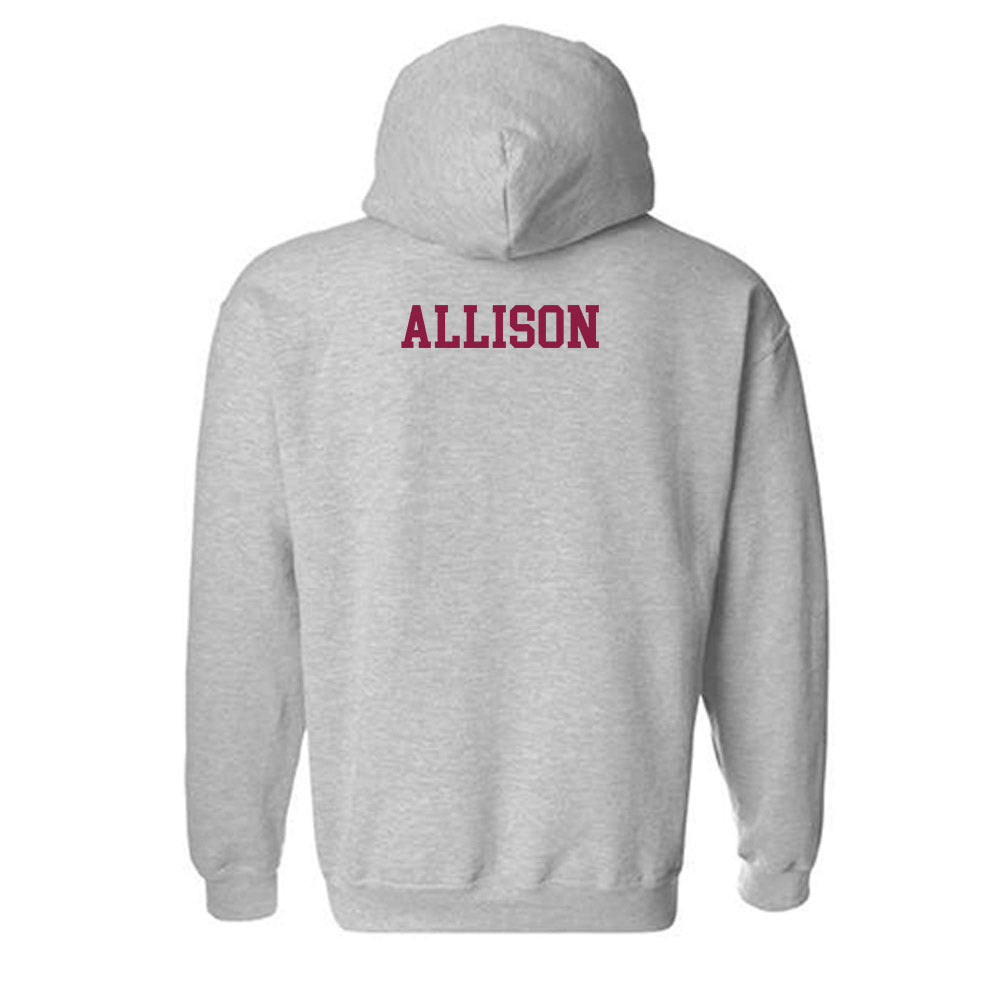 NMSU - NCAA Women's Cross Country : Nia Allison - Classic Shersey Hooded Sweatshirt-1