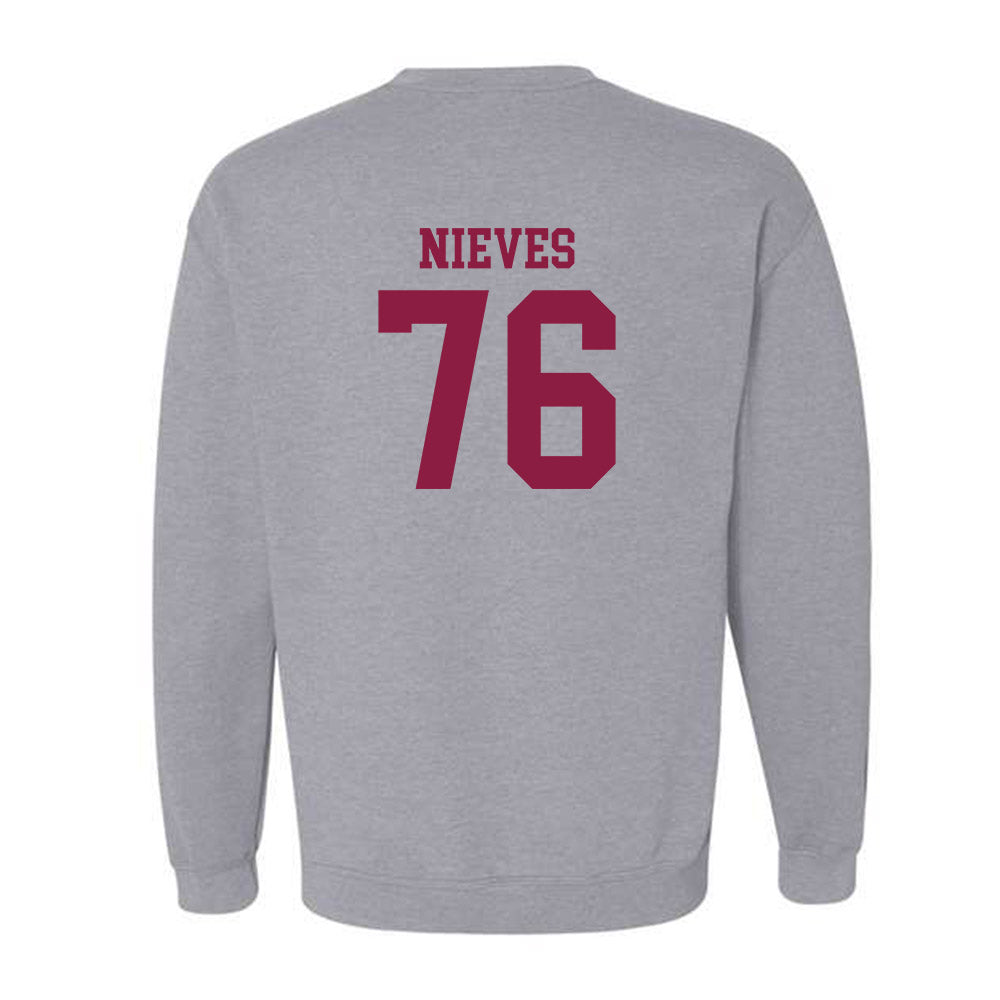 NMSU - NCAA Football : Armando Nieves - Classic Shersey Crewneck Sweatshirt-1