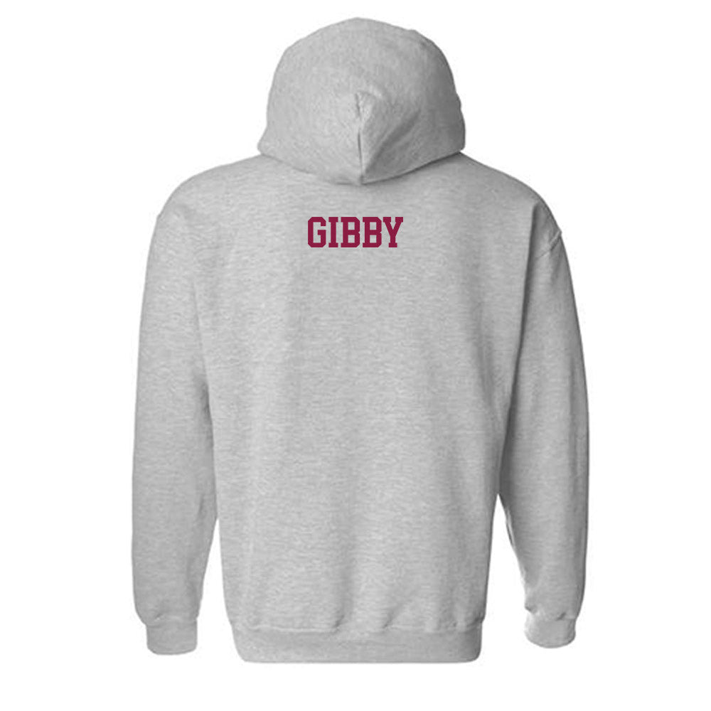 NMSU - NCAA Men's Cross Country : Andrew Gibby - Classic Shersey Hooded Sweatshirt-1