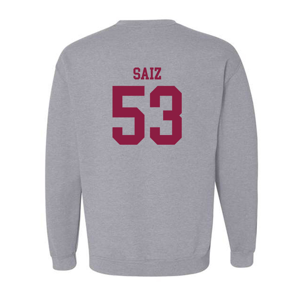 NMSU - NCAA Football : Matthew Saiz - Classic Shersey Crewneck Sweatshirt-1