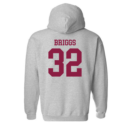 NMSU - NCAA Baseball : Asa Briggs - Classic Shersey Hooded Sweatshirt-1