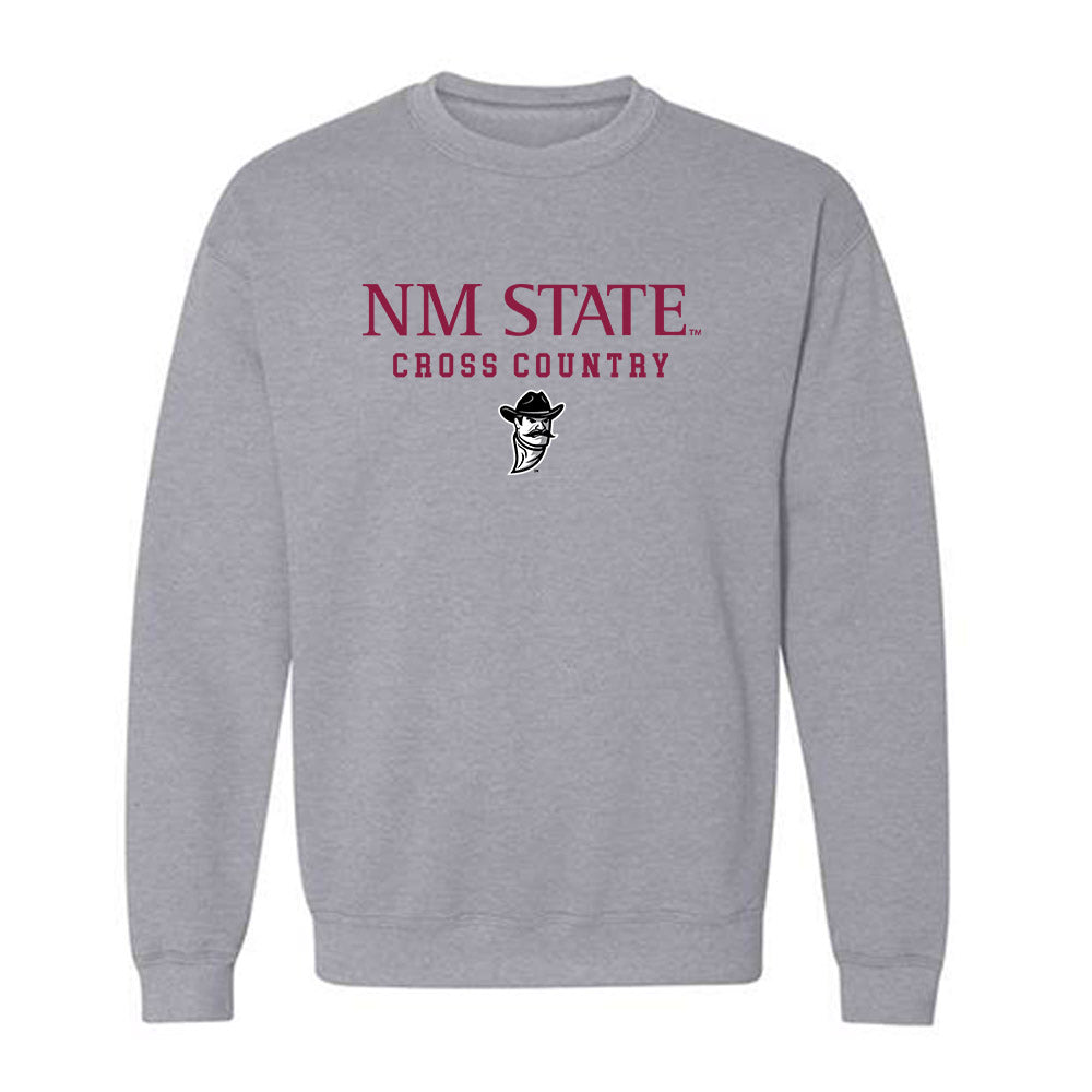 NMSU - NCAA Men's Cross Country : Andrew Gibby - Classic Shersey Crewneck Sweatshirt-0