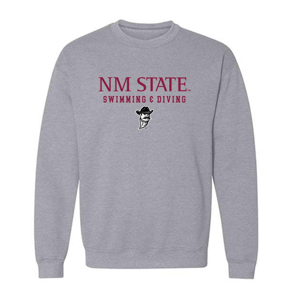 NMSU - NCAA Women's Swimming & Diving : Estel Galo - Classic Shersey Crewneck Sweatshirt-0