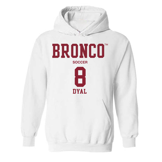 SCU - NCAA Men's Soccer : Pierce Dyal - Classic Fashion Shersey Hooded Sweatshirt-0