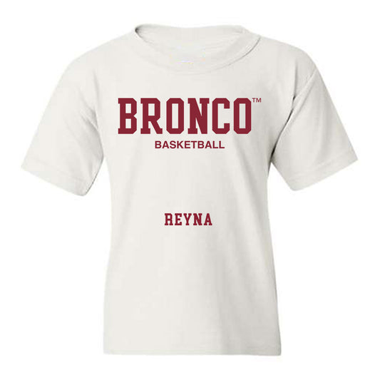 SCU - Men's Basketball Legends : Juan Reyna - Classic Fashion Shersey Youth T-Shirt-0