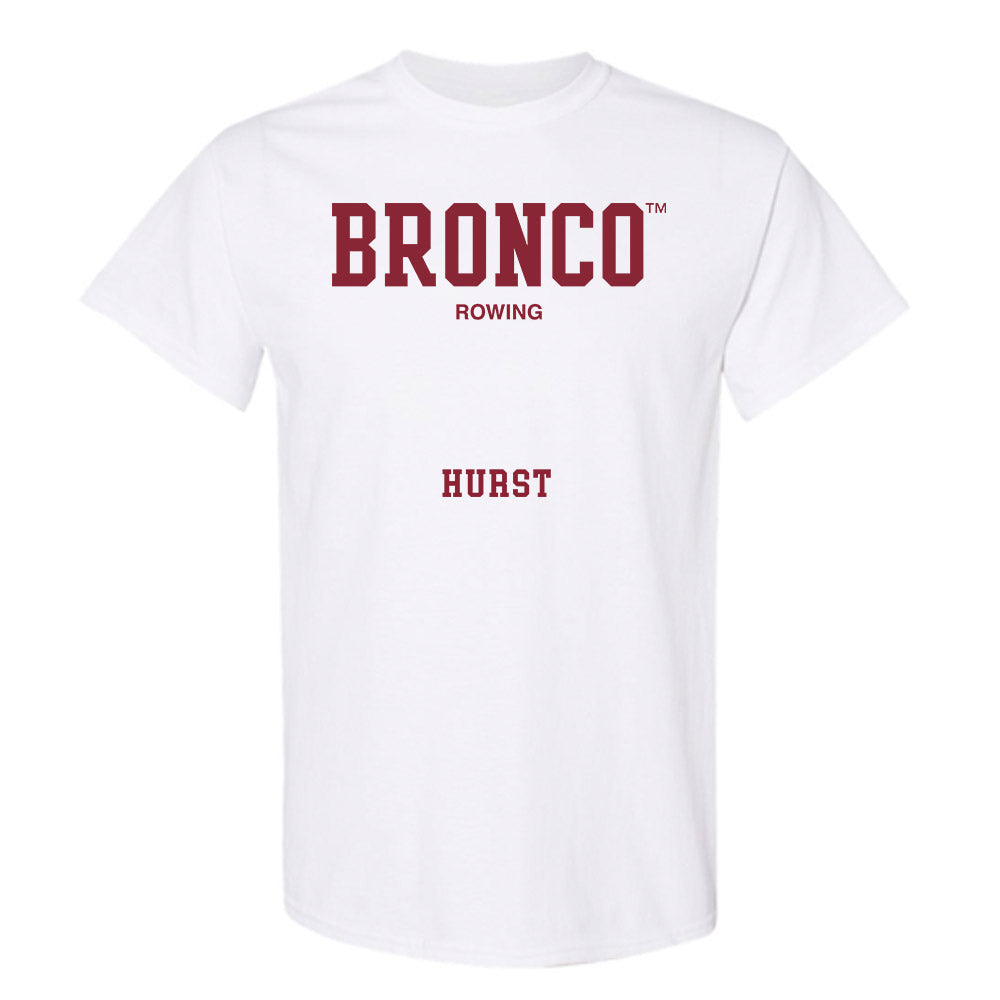 SCU - NCAA Women's Rowing : Ingrid Hurst - Classic Fashion Shersey T-Shirt-0