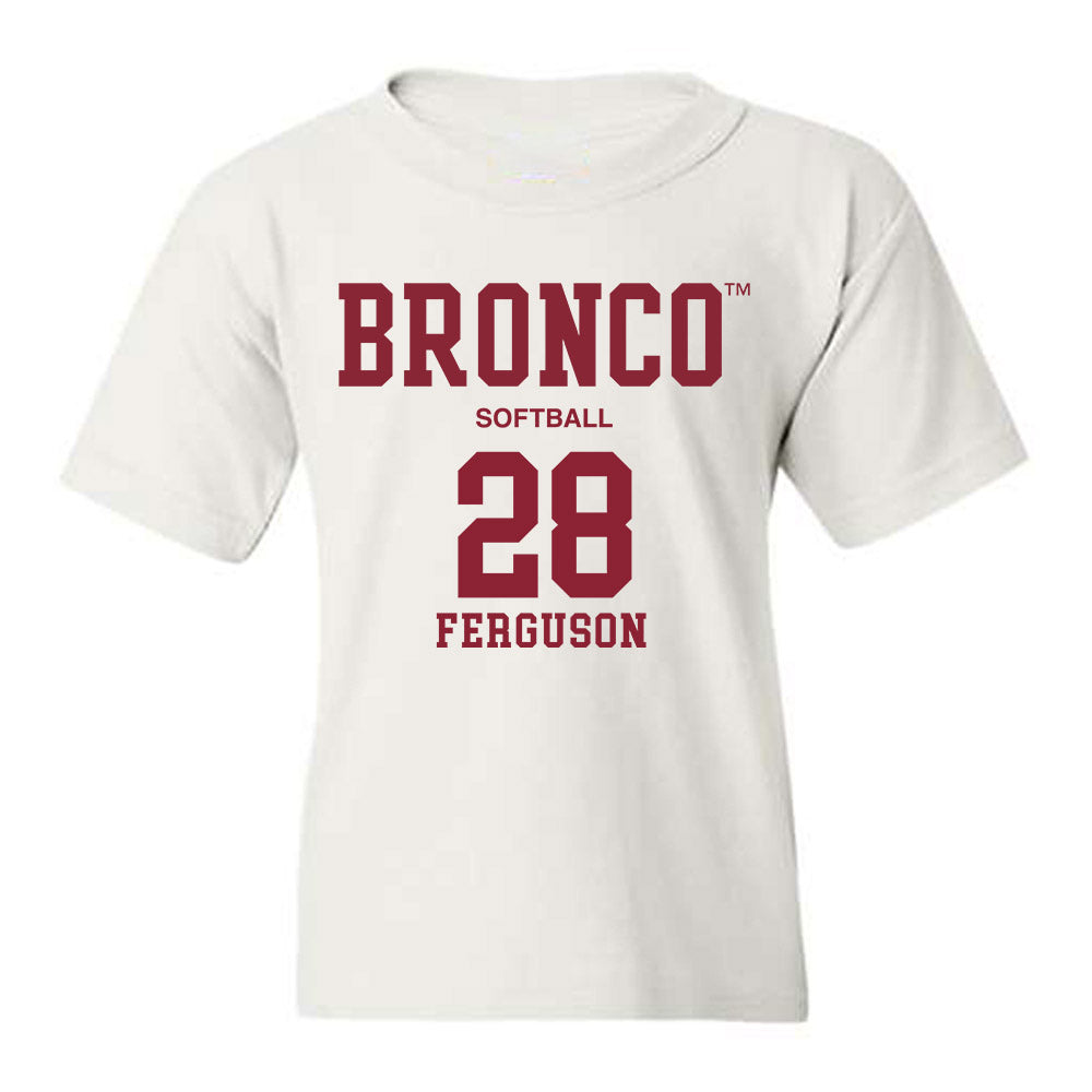 SCU - NCAA Softball : Cari Ferguson - Classic Fashion Shersey Youth T-Shirt-0