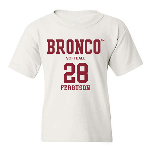 SCU - NCAA Softball : Cari Ferguson - Classic Fashion Shersey Youth T-Shirt-0