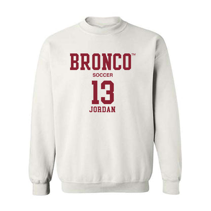 SCU - NCAA Women's Soccer : Kat Jordan - Classic Fashion Shersey Crewneck Sweatshirt