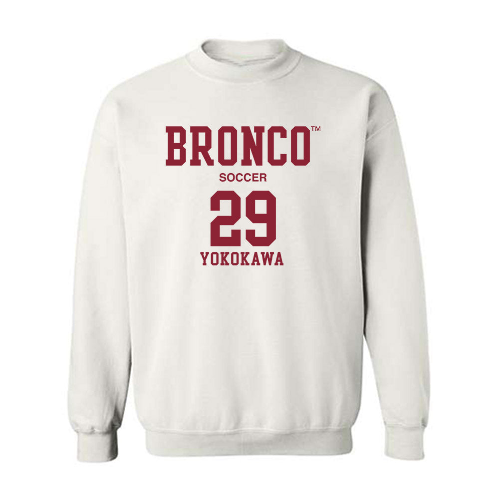 SCU - NCAA Men's Soccer : Yu Yokokawa - Classic Fashion Shersey Crewneck Sweatshirt