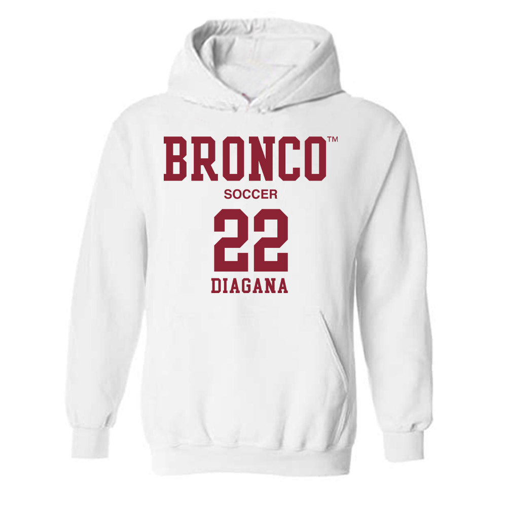 SCU - NCAA Men's Soccer : Simon Diagana - Hooded Sweatshirt