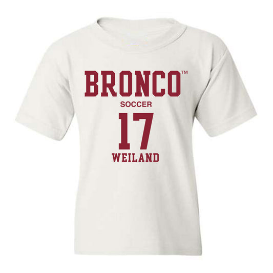 SCU - NCAA Women's Soccer : Ava Weiland - Youth T-Shirt