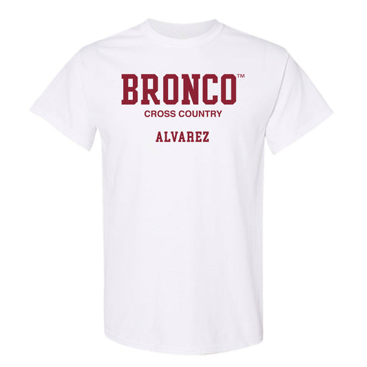 SCU - NCAA Men's Cross Country : Jude Alvarez - T-Shirt