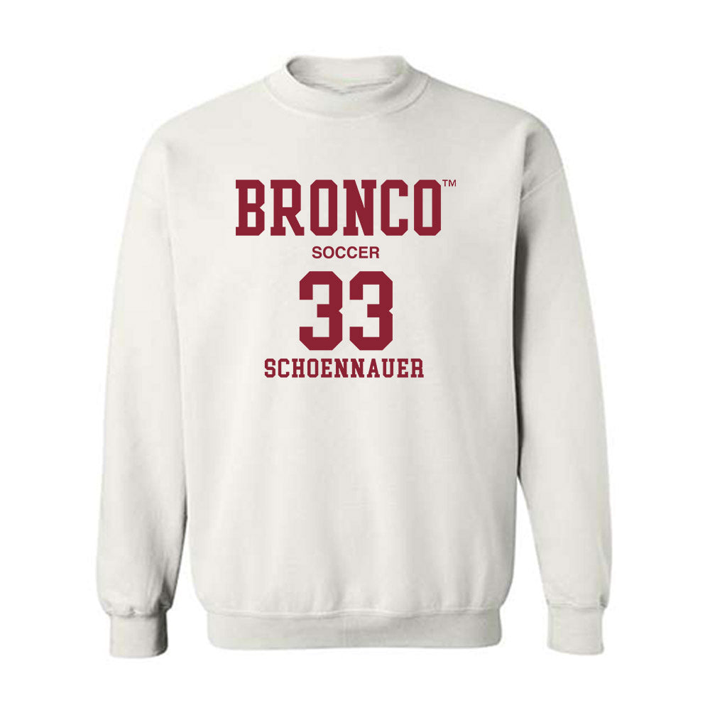 SCU - NCAA Women's Soccer : kennedy schoennauer - Crewneck Sweatshirt