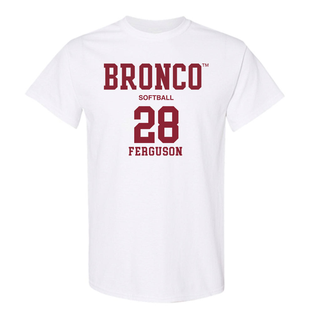 SCU - NCAA Softball : Cari Ferguson - Classic Fashion Shersey T-Shirt-0