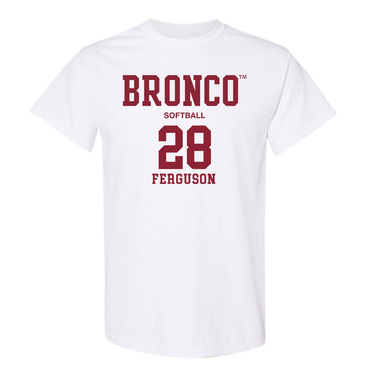 SCU - NCAA Softball : Cari Ferguson - Classic Fashion Shersey T-Shirt-0