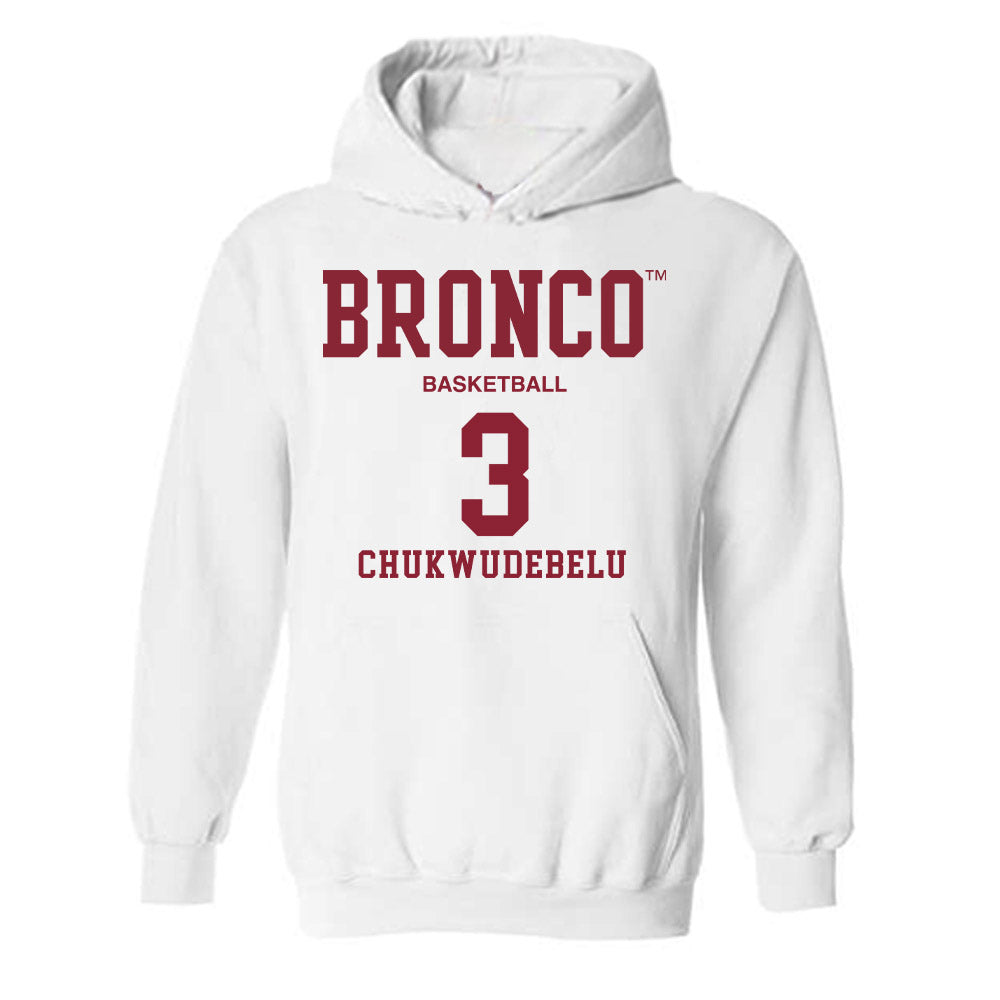 SCU - NCAA Men's Basketball : Francis Chukwudebelu - Classic Fashion Shersey Hooded Sweatshirt-0