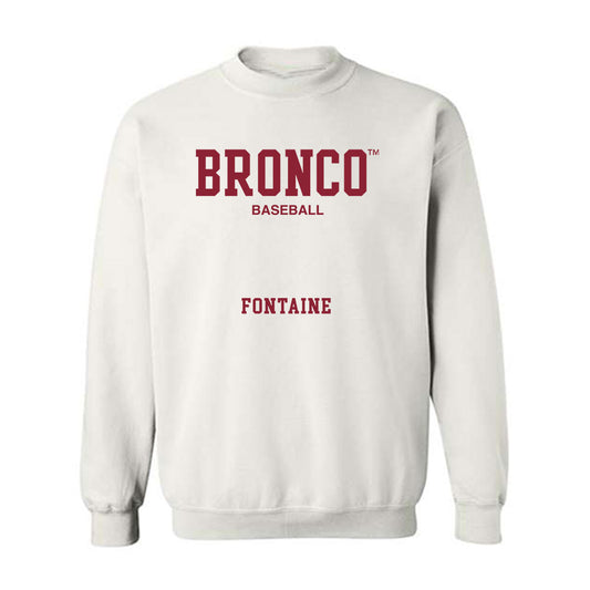 SCU - NCAA Baseball : Nick Fontaine - Crewneck Sweatshirt