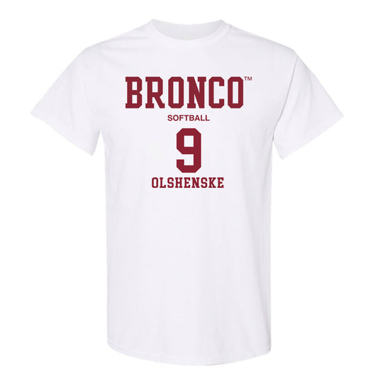 SCU - NCAA Softball : Mackenzie Olshenske - Classic Fashion Shersey T-Shirt-0
