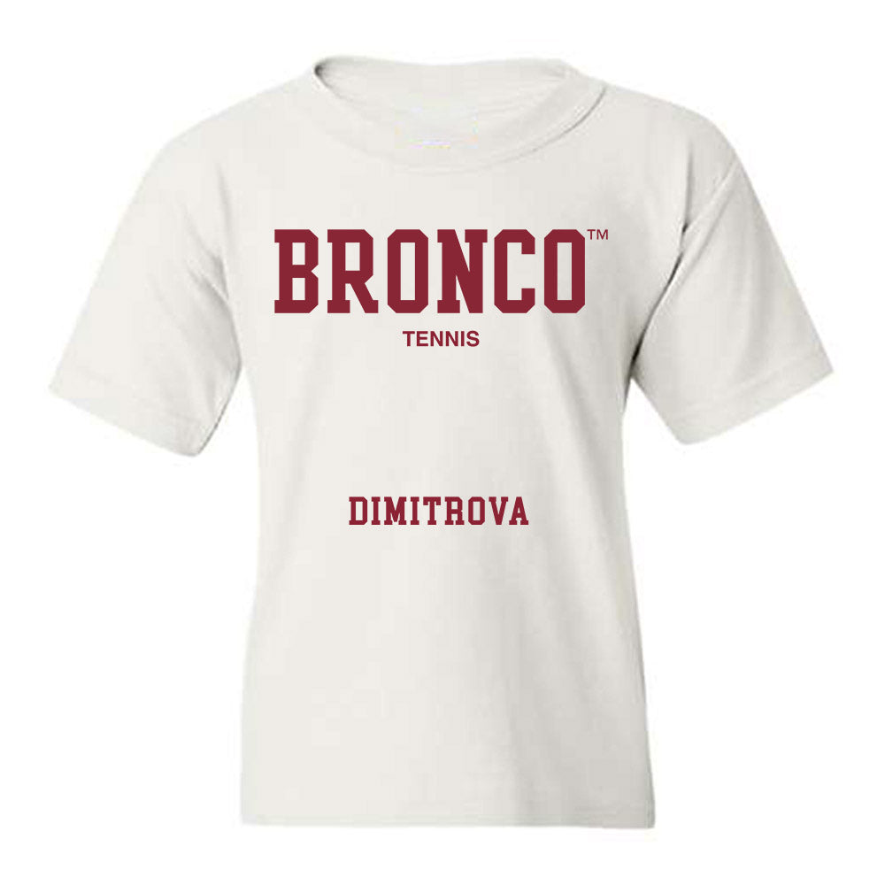 SCU - NCAA Women's Tennis : Daniella Dimitrova - Classic Fashion Shersey Youth T-Shirt-0