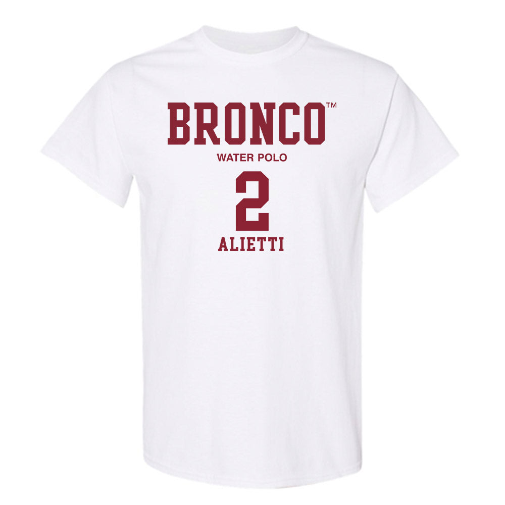 SCU - NCAA Men's Water Polo : Jason Alietti - Classic Fashion Shersey T-Shirt-0