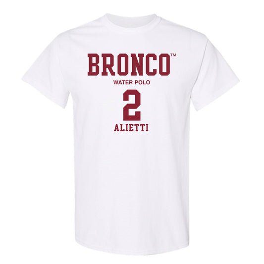 SCU - NCAA Men's Water Polo : Jason Alietti - Classic Fashion Shersey T-Shirt-0