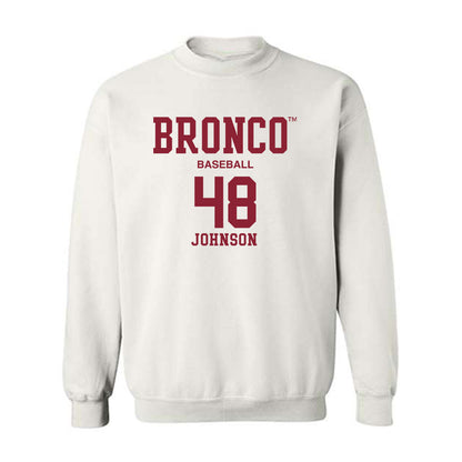 SCU - NCAA Baseball : Joshua Johnson - Crewneck Sweatshirt