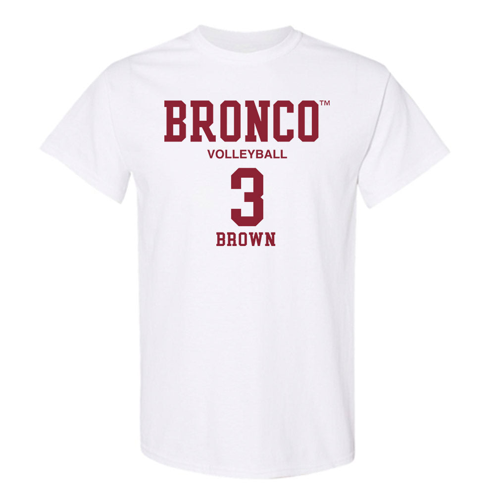 SCU - NCAA Women's Volleyball : Danielle Brown - T-Shirt