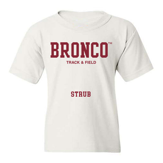 SCU - NCAA Men's Track & Field : Coen Strub - Classic Fashion Shersey Youth T-Shirt-0