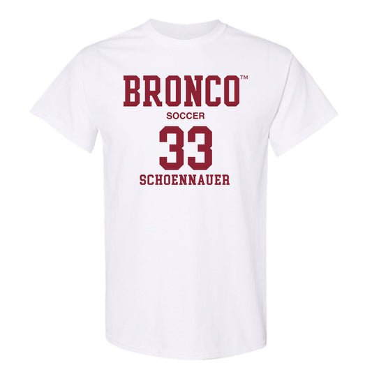 SCU - NCAA Women's Soccer : kennedy schoennauer - T-Shirt