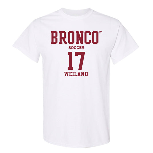 SCU - NCAA Women's Soccer : Ava Weiland - T-Shirt