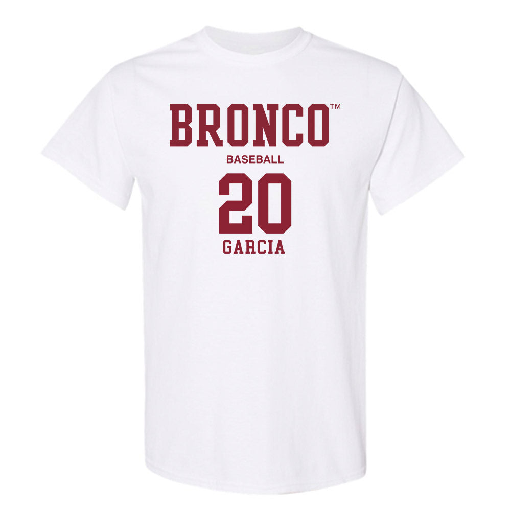 SCU - NCAA Baseball : Mateo Garcia - Classic Fashion Shersey T-Shirt-0