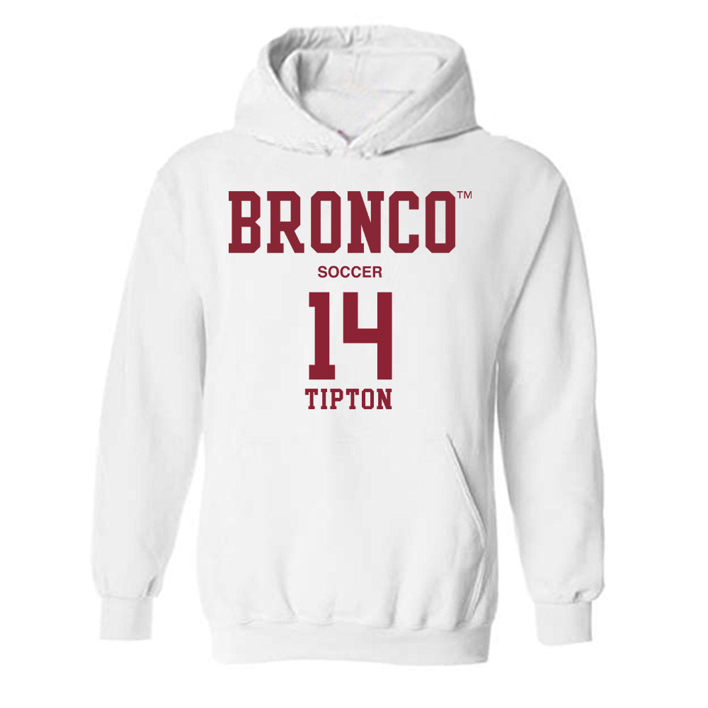 SCU - NCAA Men's Soccer : Tyler Tipton - Classic Fashion Shersey Hooded Sweatshirt