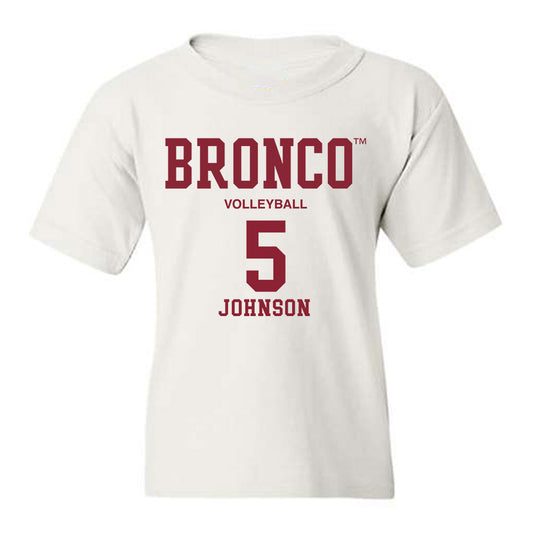 SCU - NCAA Women's Volleyball : Caitlin Johnson - Classic Fashion Shersey Youth T-Shirt-0