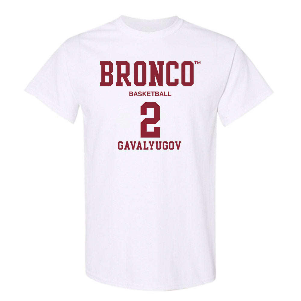 SCU - NCAA Men's Basketball : Aleksandar Gavalyugov - Classic Fashion Shersey T-Shirt-0