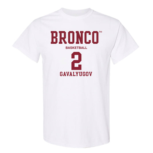 SCU - NCAA Men's Basketball : Aleksandar Gavalyugov - Classic Fashion Shersey T-Shirt-0