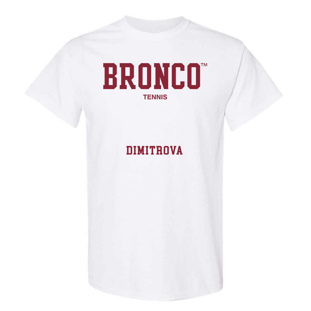 SCU - NCAA Women's Tennis : Daniella Dimitrova - Classic Fashion Shersey T-Shirt-0