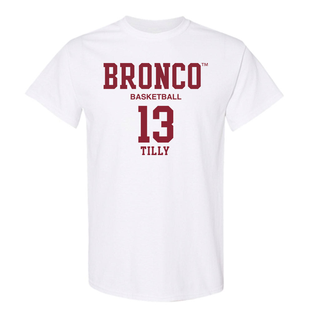 SCU - NCAA Men's Basketball : Christoph Tilly - T-Shirt