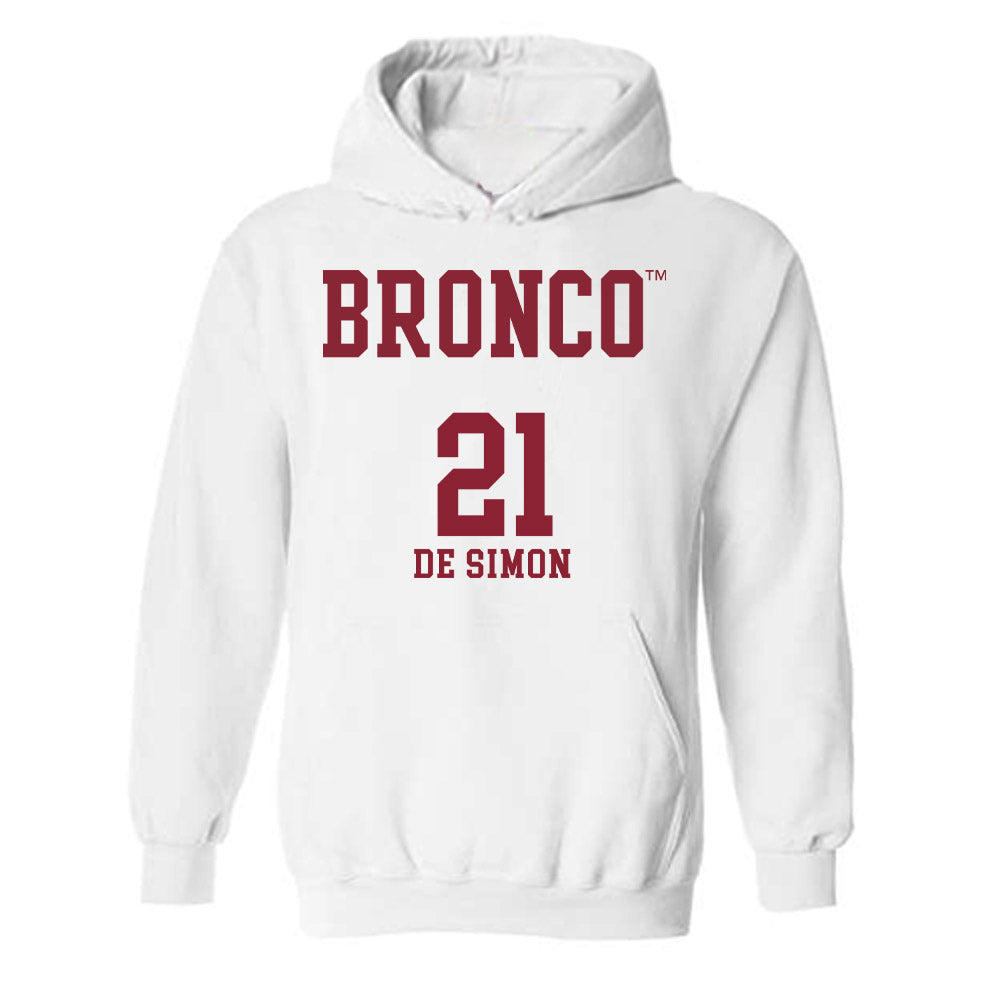 SCU - NCAA Men's Water Polo : Riccardo De Simon - Classic Fashion Shersey Hooded Sweatshirt-0